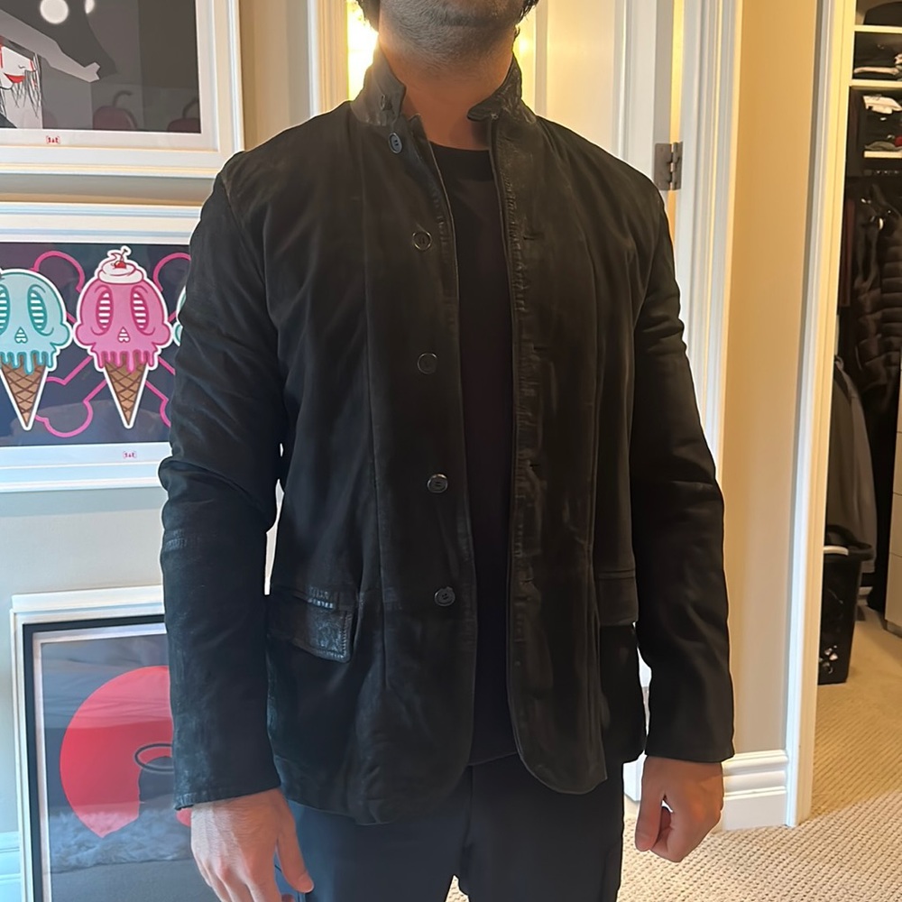 All Saints 100% Suede Jacket